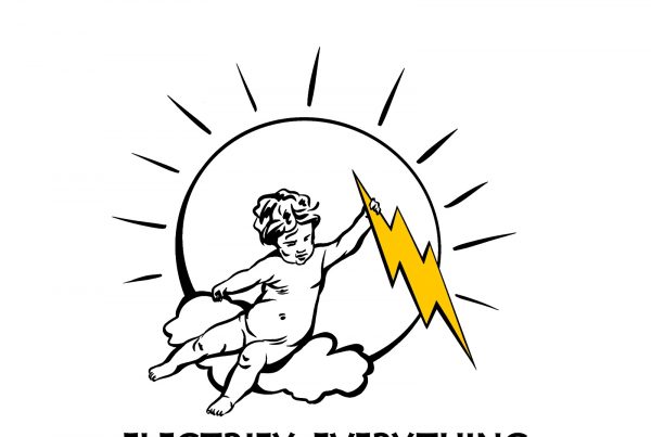 Electrify everything blog post - logo by wolfe