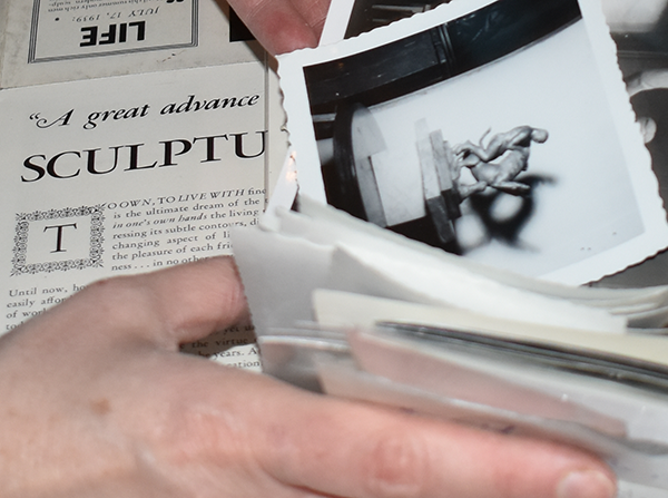 Archives 1939 LIFE sculpture photographs detail